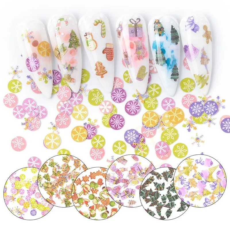 CHRISTMAS PAPER SEQUINS | SET 6 | SEXM02 - Image 12