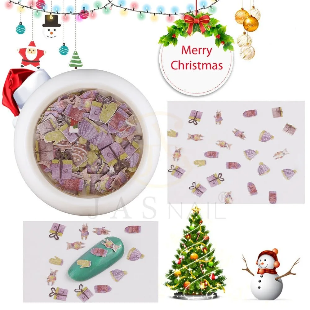 CHRISTMAS PAPER SEQUINS | SET 6 | SEXM02 - Image 3