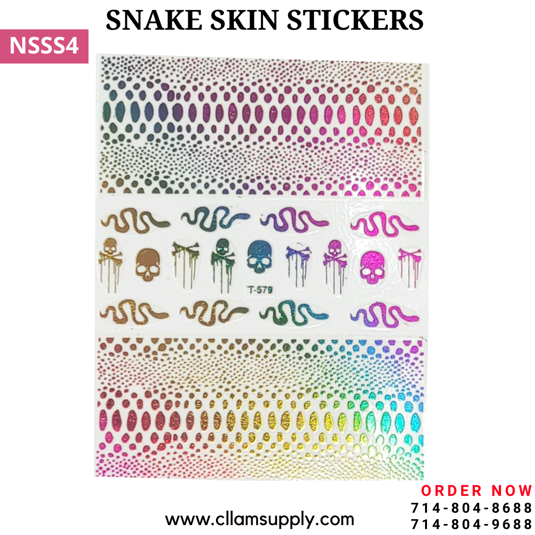 SNAKE SKIN STICKERS | NSSS4