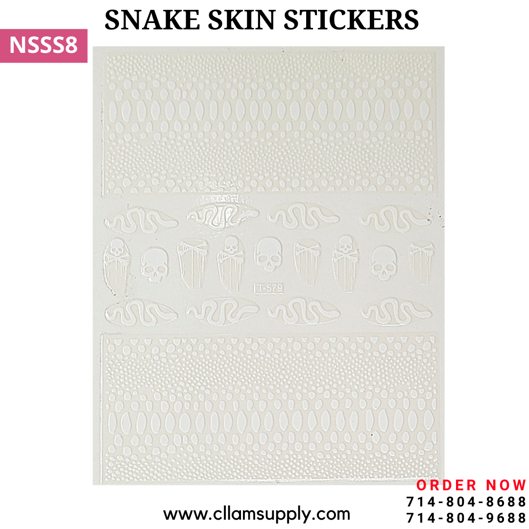 SNAKE SKIN STICKERS | NSSS8