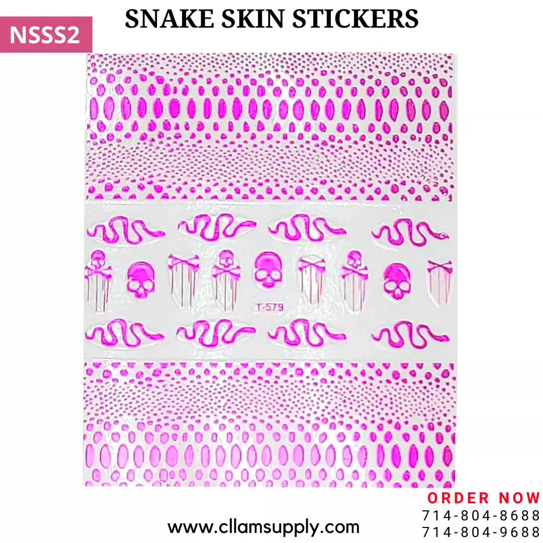 SNAKE SKIN STICKERS | NSSS2