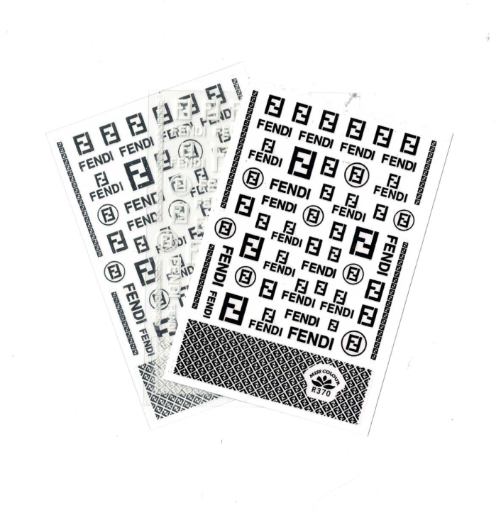 FENDI BRANDNAME STICKERS