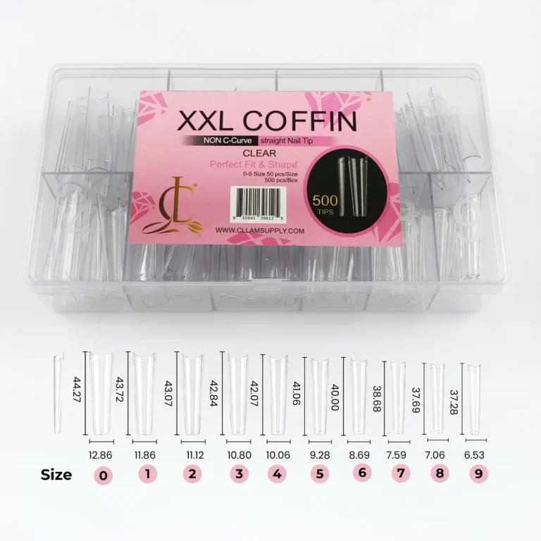 No C Curve XXL (2XL) Coffin Tips Box