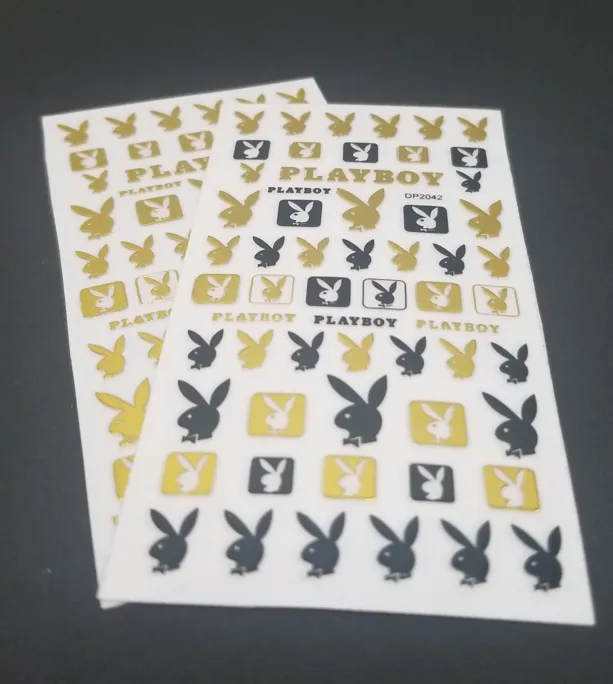 PLAYBOY BRANDNAME STICKERS