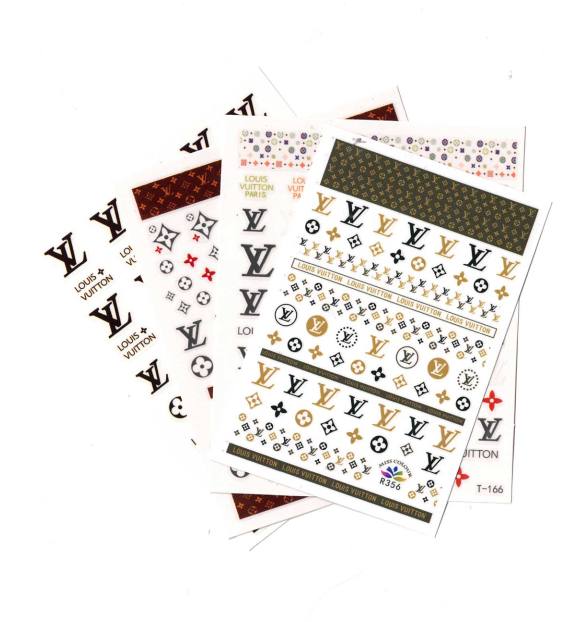 LV BRANDNAME STICKERS | NSLV4