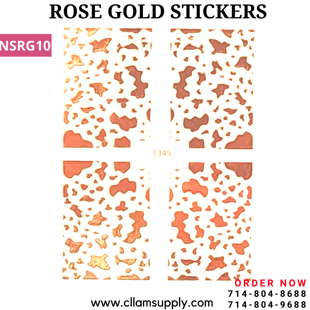 ROSE GOLD STICKERS | NSRG10