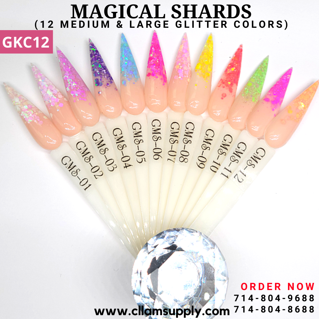 Glitter Collection - Magical Shards | 12 Colors