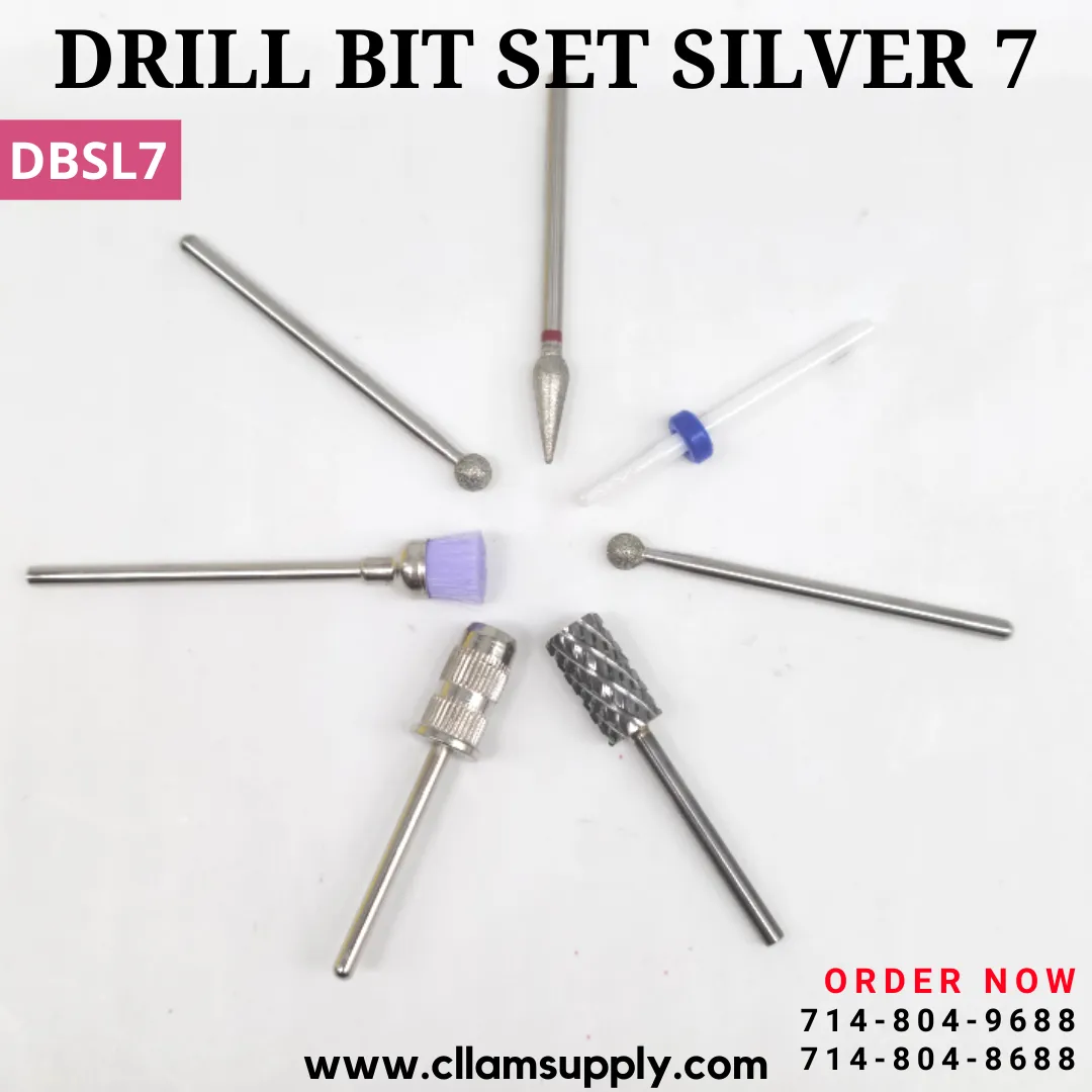 DRILL BIT - SET 7 SILVER | DBSL7