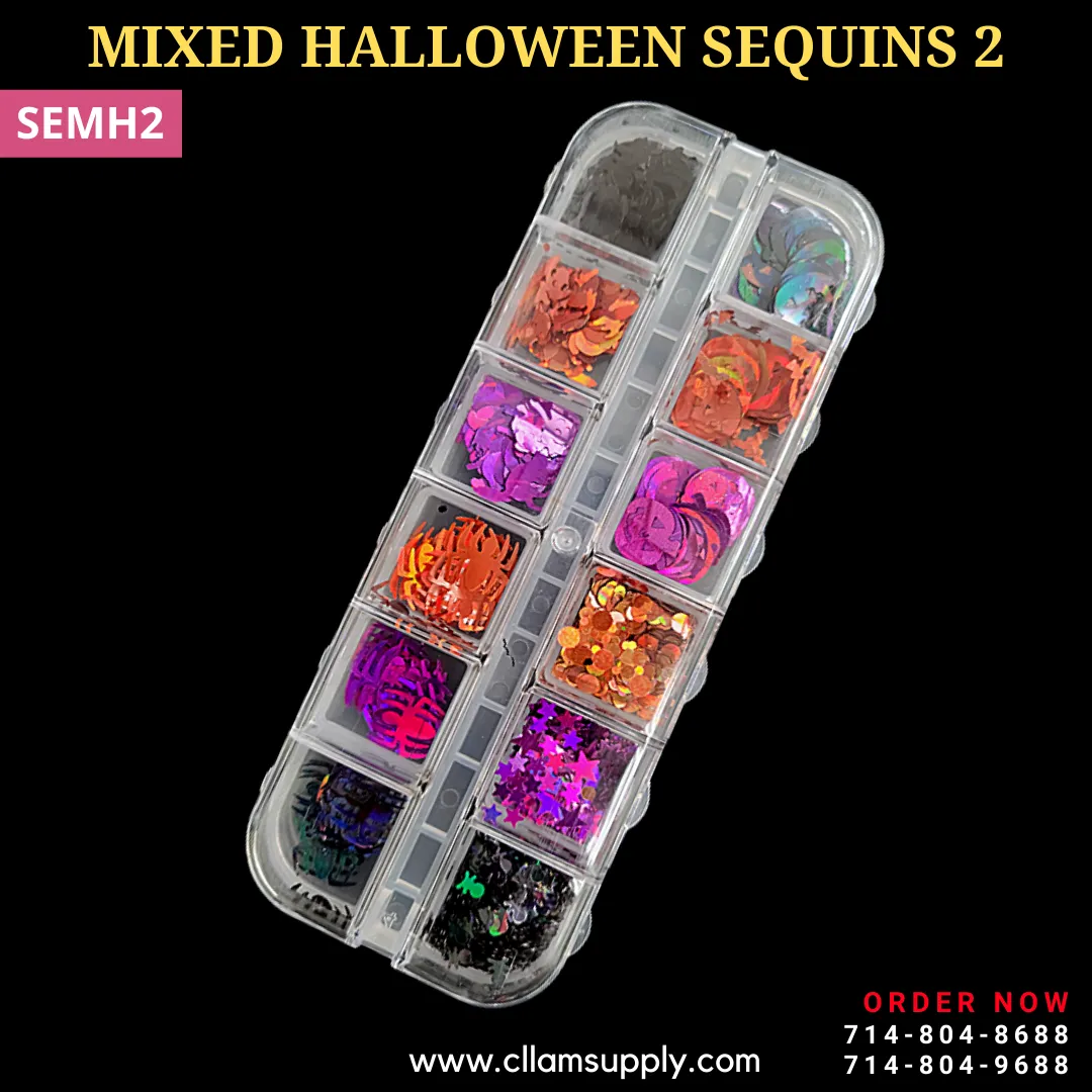 MIXED HALLOWEEN SEQUINS 2 | SEMH2