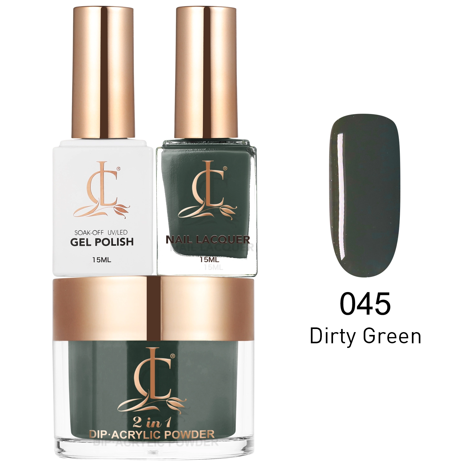 CL045 DIRTY GREEN