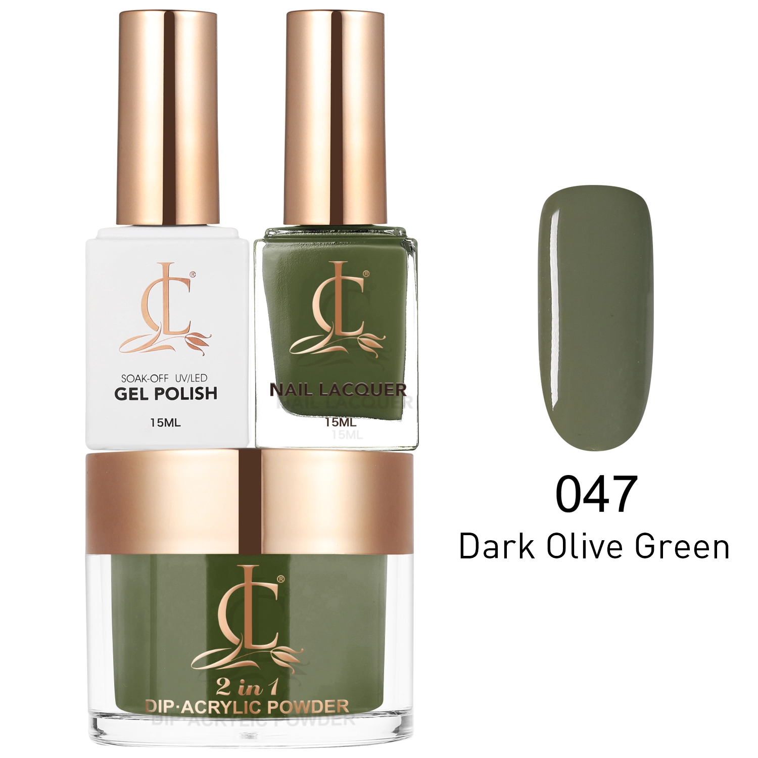 CL047 DARK OLIVE GREEN