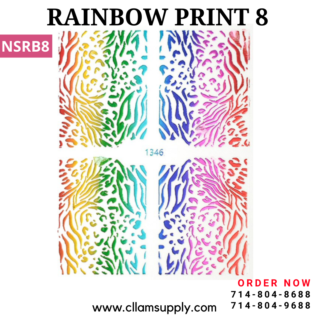 RAINBOW PRINT 8 | NSRB8