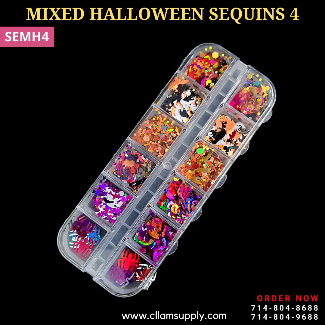 MIXED HALLOWEEN SEQUINS 4 | SEMH4