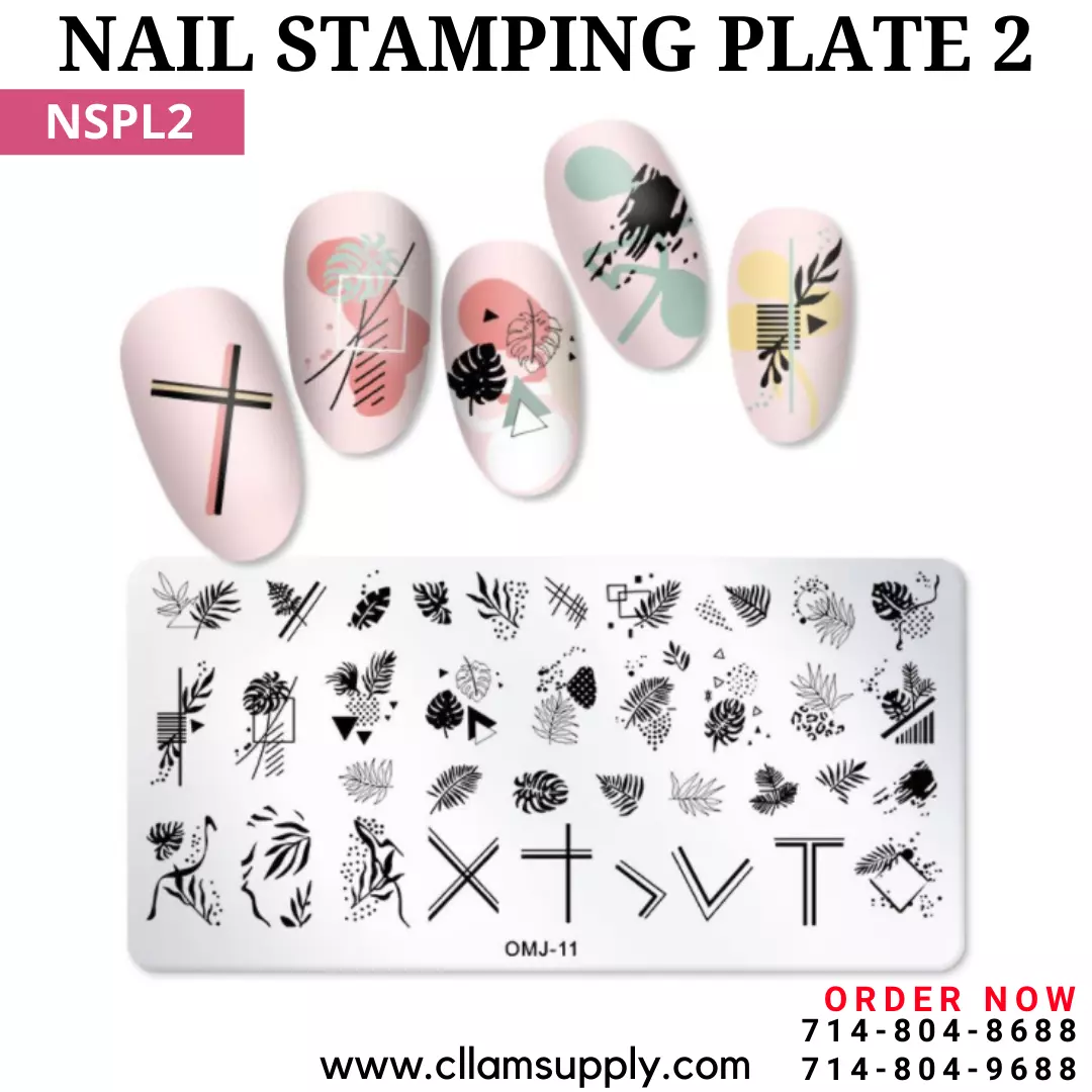 nail stamping plate