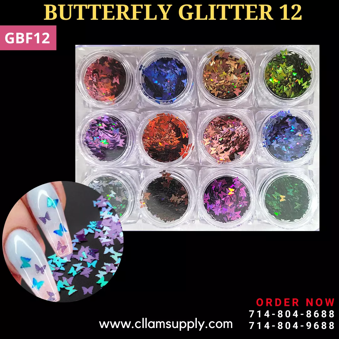 Butterfly Glitter | Set 12