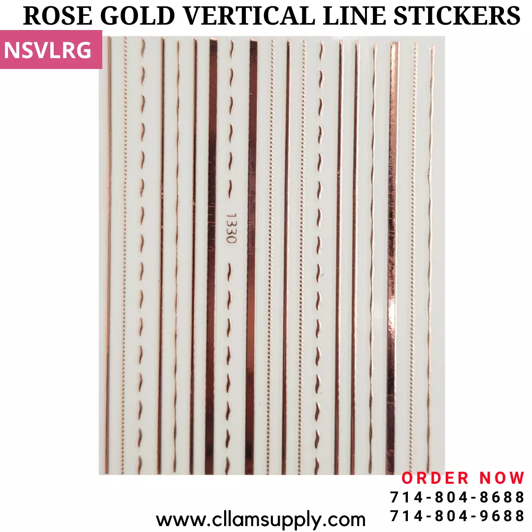 ROSE GOLD VERTICAL LINE | NSVLRG