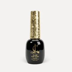 Glam Top Coat Gel 15ml ( No Wipe )