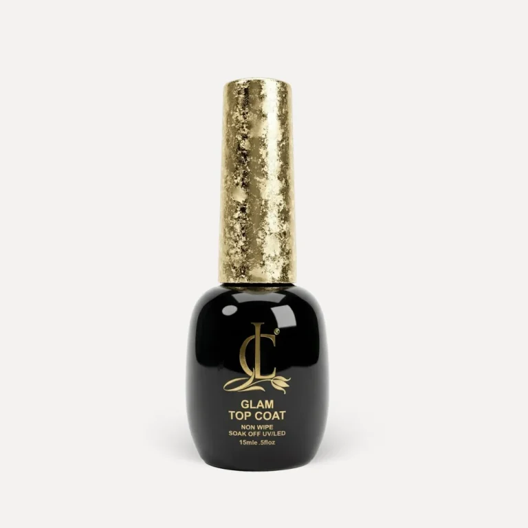 Glam Top Coat Gel 15ml ( No Wipe )