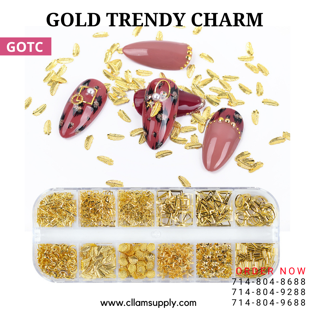 GOLD TRENDY CHARM - GOTC