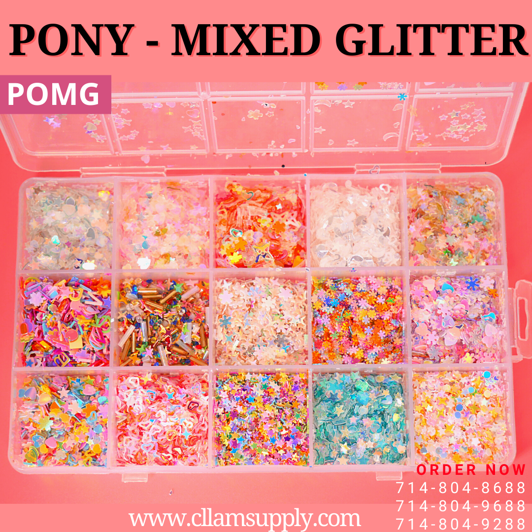 Pony Style - Mixed Glitter/Sequin
