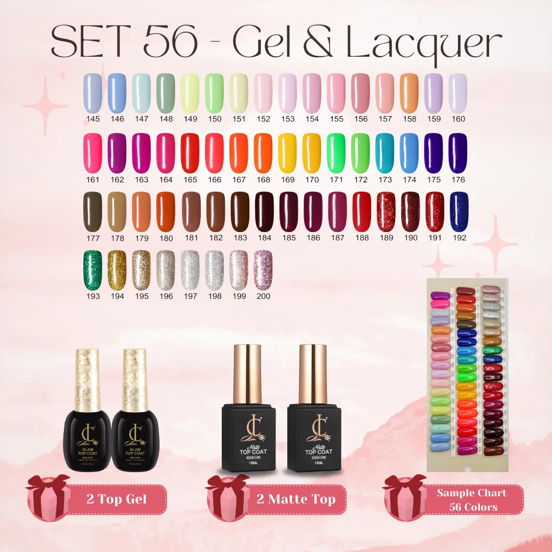 Glam Your Beauty CL56 Colors - Gel & Lacquer Only
