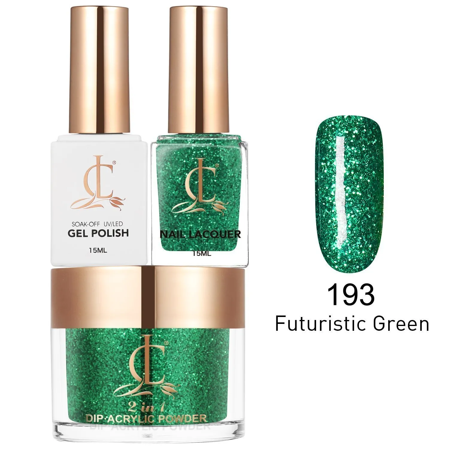 CL193 FUTURISTIC GREEN