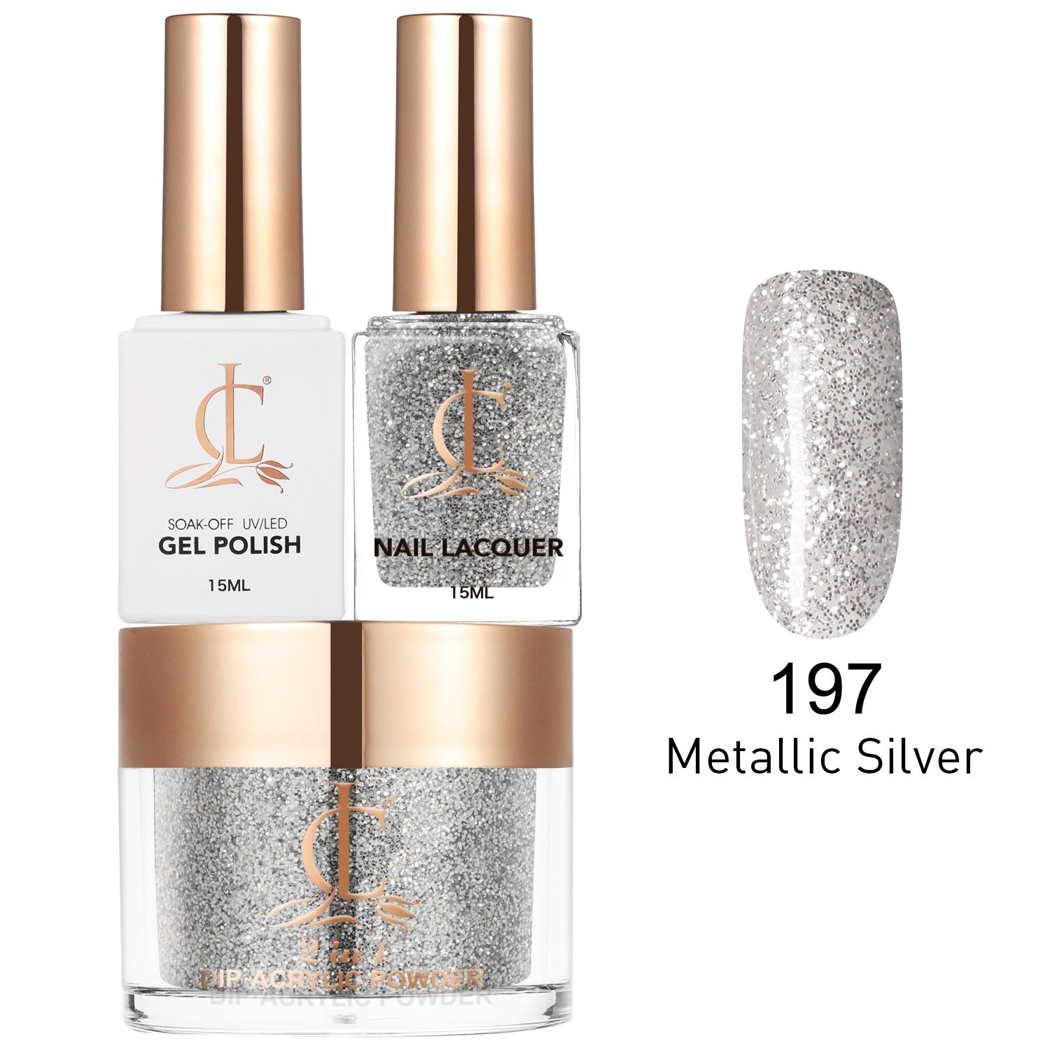CL197 METALLIC SILVER