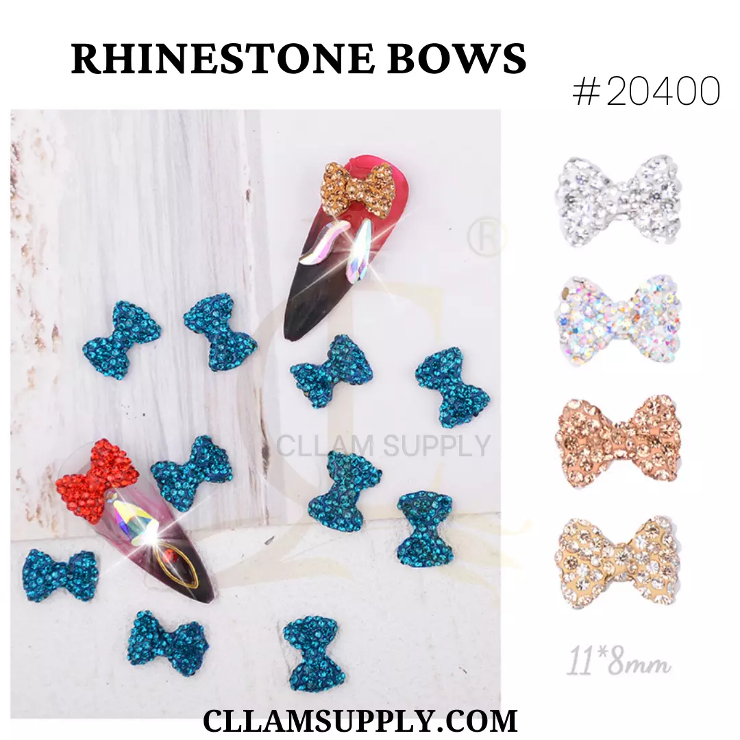 RHINESTONE BOW