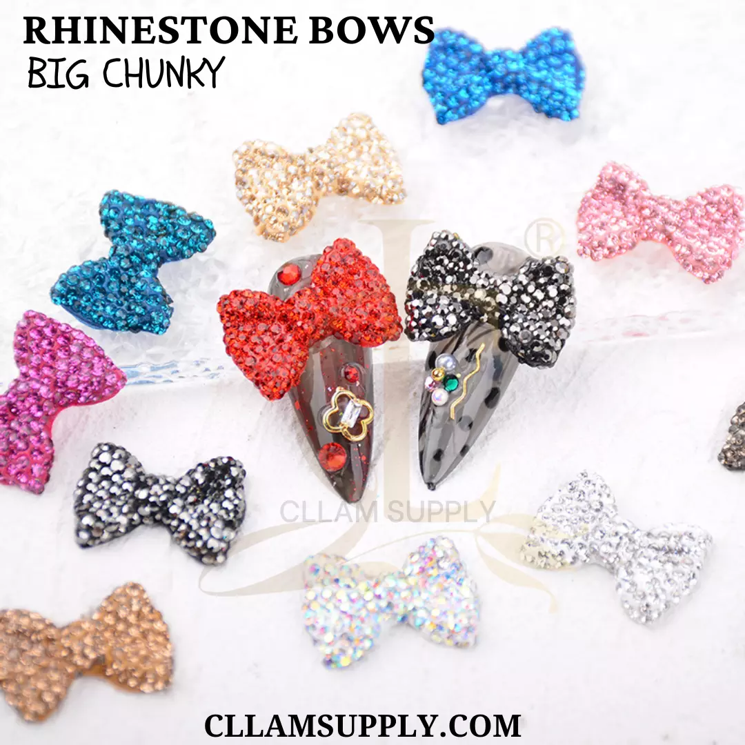 BIG CHUNKY - RHINESTONE BOW