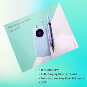 Portable Cordless Nail Drill 2