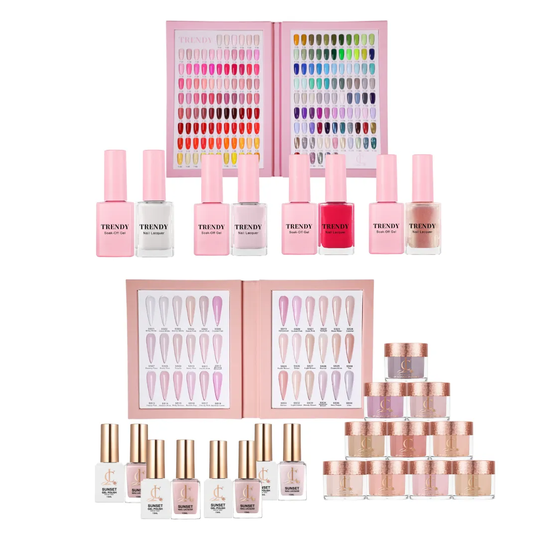 コスメ×3セット s Trendy 188 Colors and Sunset 3IN1 Combo - Cllam Supply