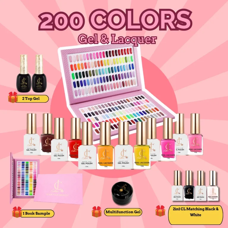 Polish Only - CL200 Colors - 2IN1 Gel & Lacquer