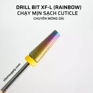Drill Bit Cuticle XF-L (Rainbow) | Chuyên Móng Dài