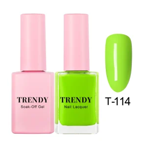 T-114 Aloe Vera | TRENDY DUO GEL & LACQUER