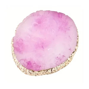 nail painting plate pink