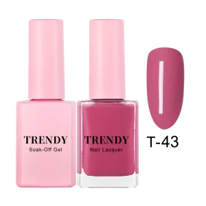 T-43 Confetti | TRENDY DUO GEL & LACQUER