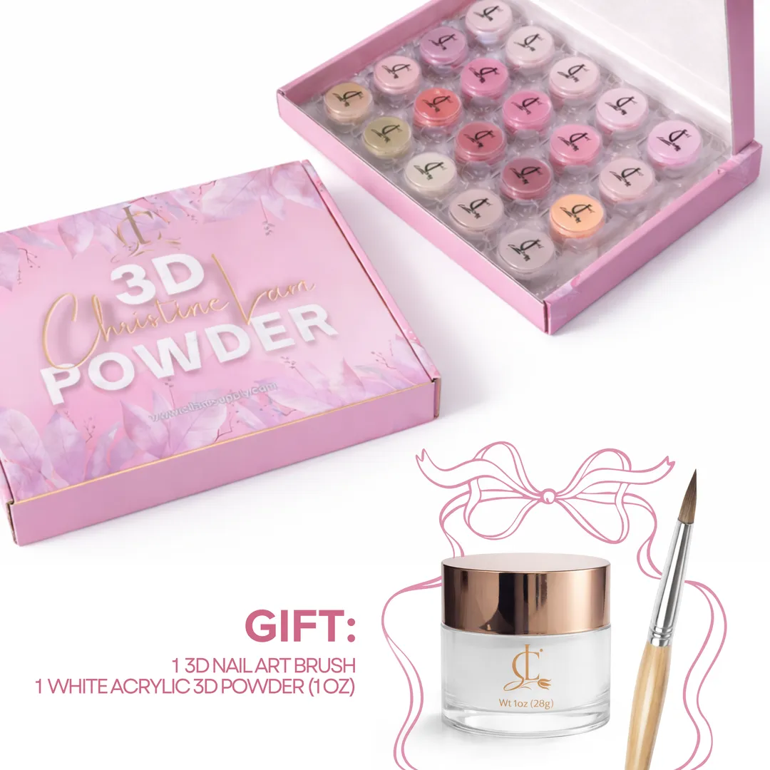 3D Powder Set by Christine Lam - Cllam Supply