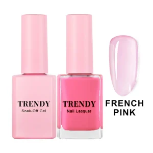 T-FRENCH PINK | TRENDY DUO GEL & LACQUER