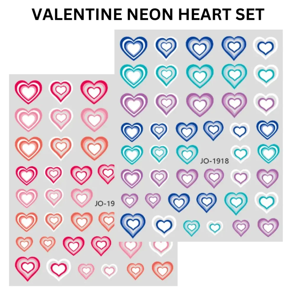 Valentine Neon Heart Set - Cllam Supply