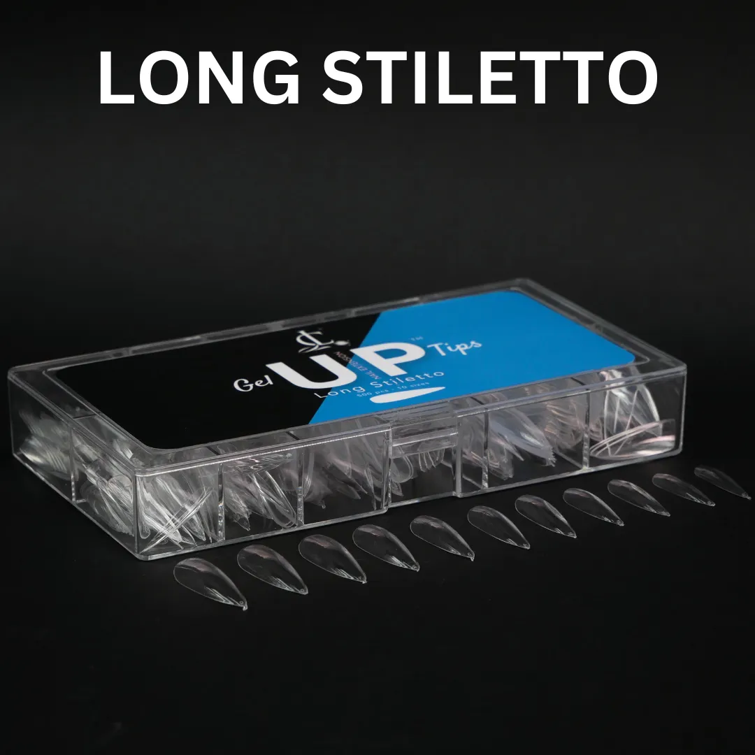 Gel Up Pro Tips - Long Stiletto