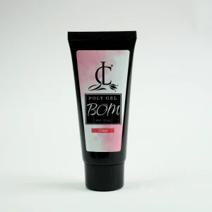 A 2 fl oz tube of Bom Poly Gel Clear