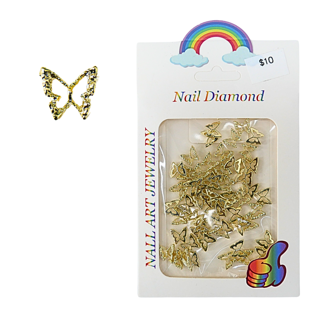 Golden Butterfly Charms