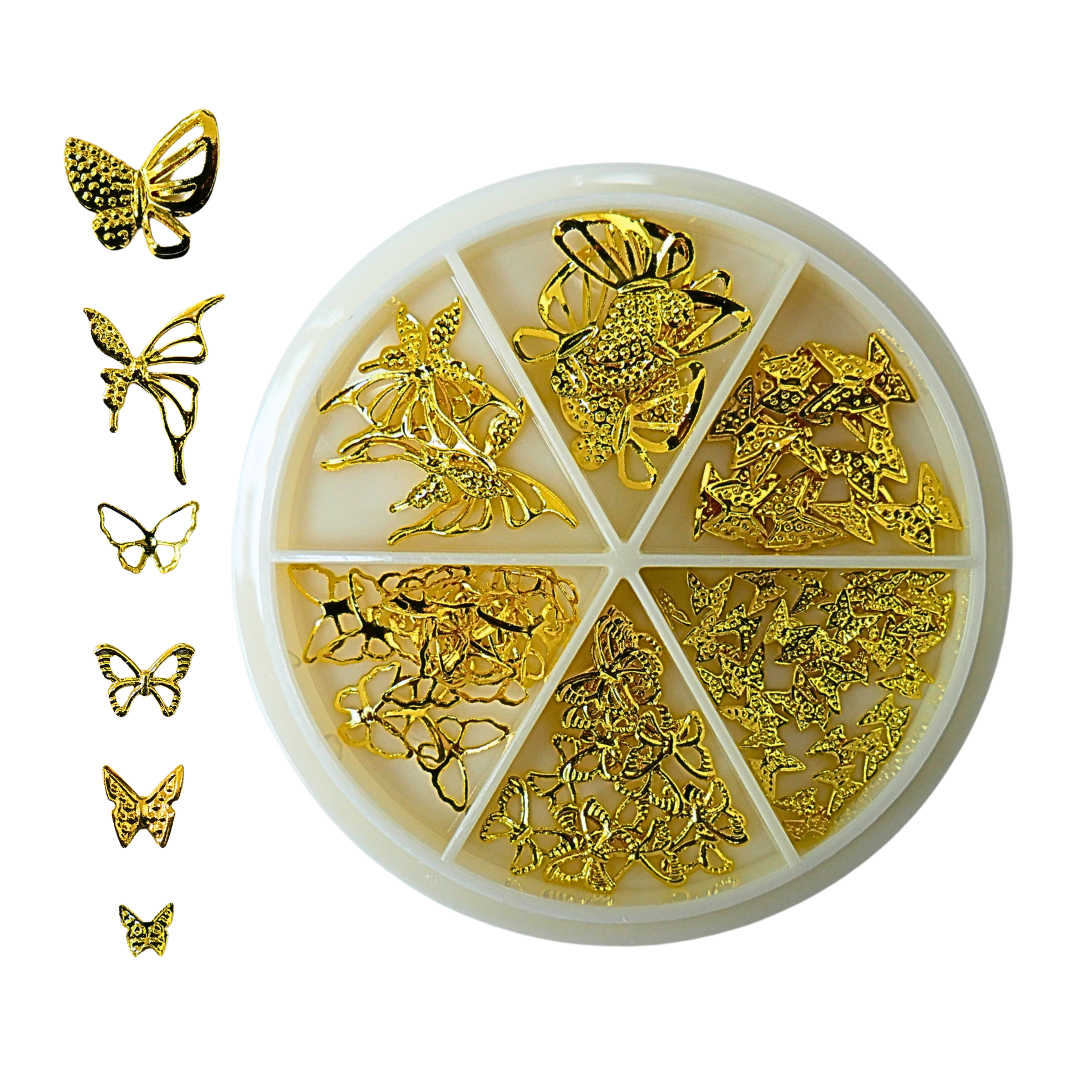 Multisized Butterfly Charms