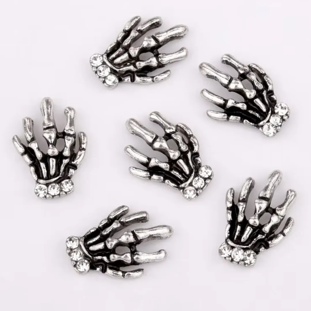 Skeleton Hand Charms
