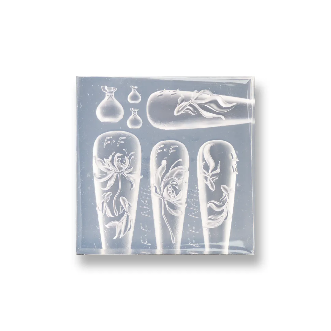 3D Silicone Nail Art Mold