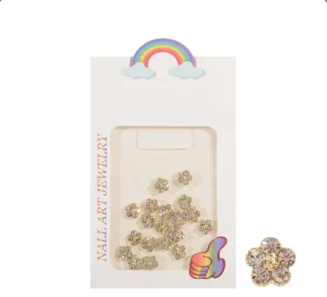 Rhinestone Flower Charms