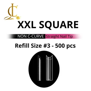No C Curve XXL (2XL) Square Tips, Refill Single Size - SIZE 3