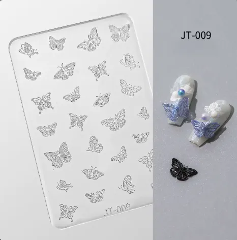 Transparent Silicone 3D Nail Art Mold