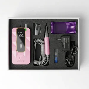 Pro Hit Drill Machine E-File Drill - Pink