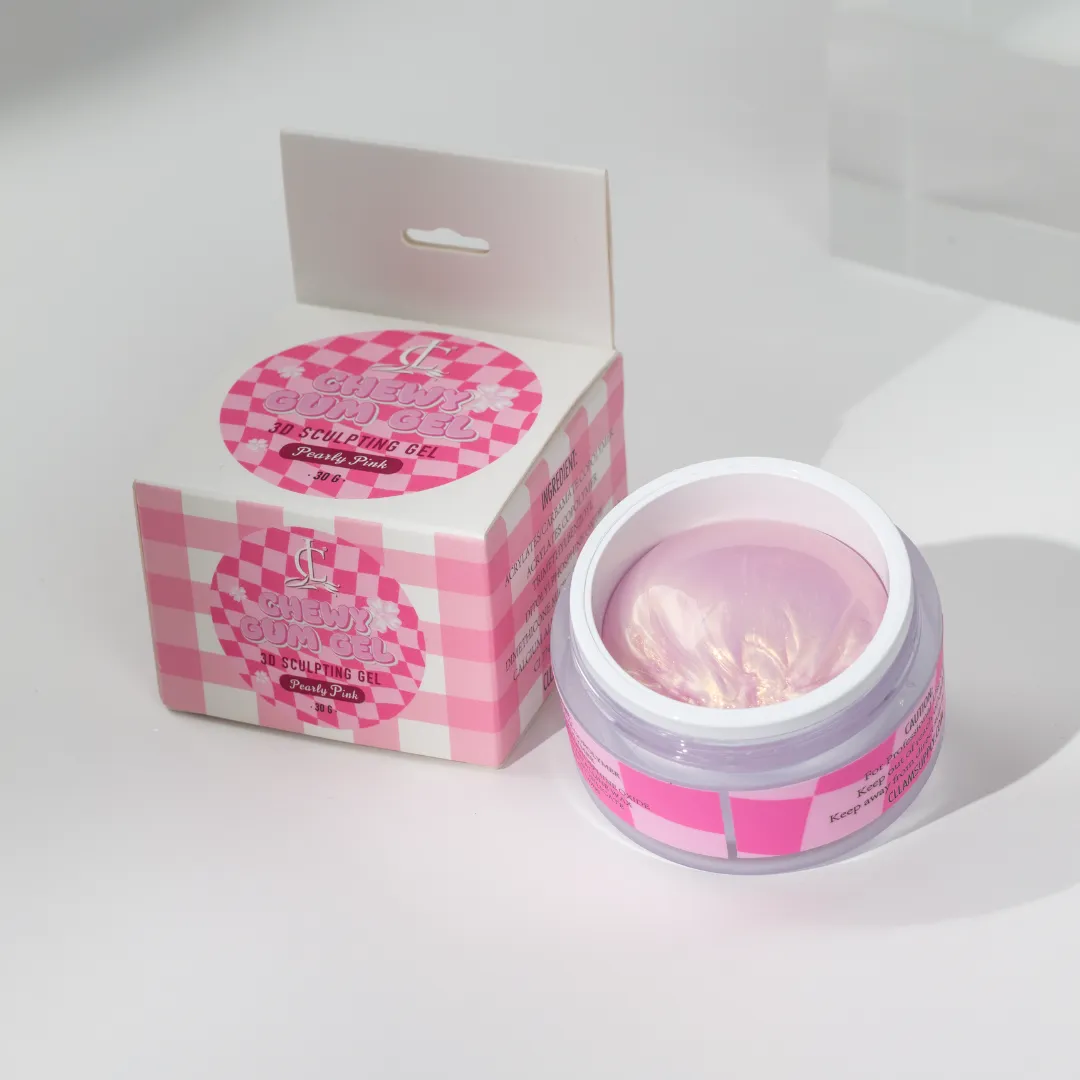Chewy Gum Gel (3D Sculpting Gel) 30g Pearly Pink